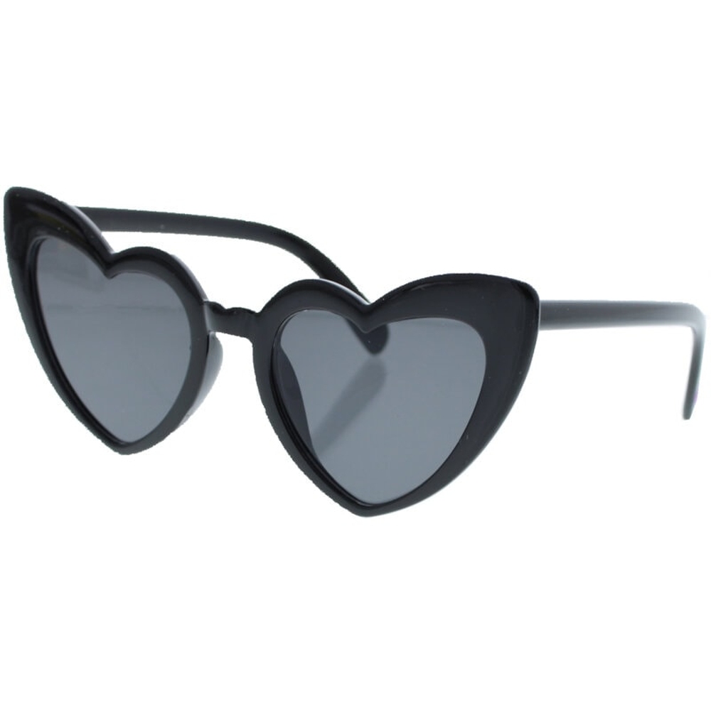 Zac's Alter Ego - Heart Frame Sonnenbrille - Schwarz